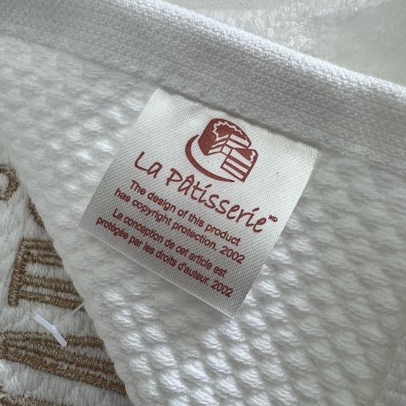 La Patisserie 2 Piece Coordinating Kitchen Towel Set - Picture 3 of 4